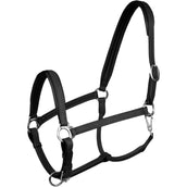 HORKA Licol Stockholm Leather Noir/Argent