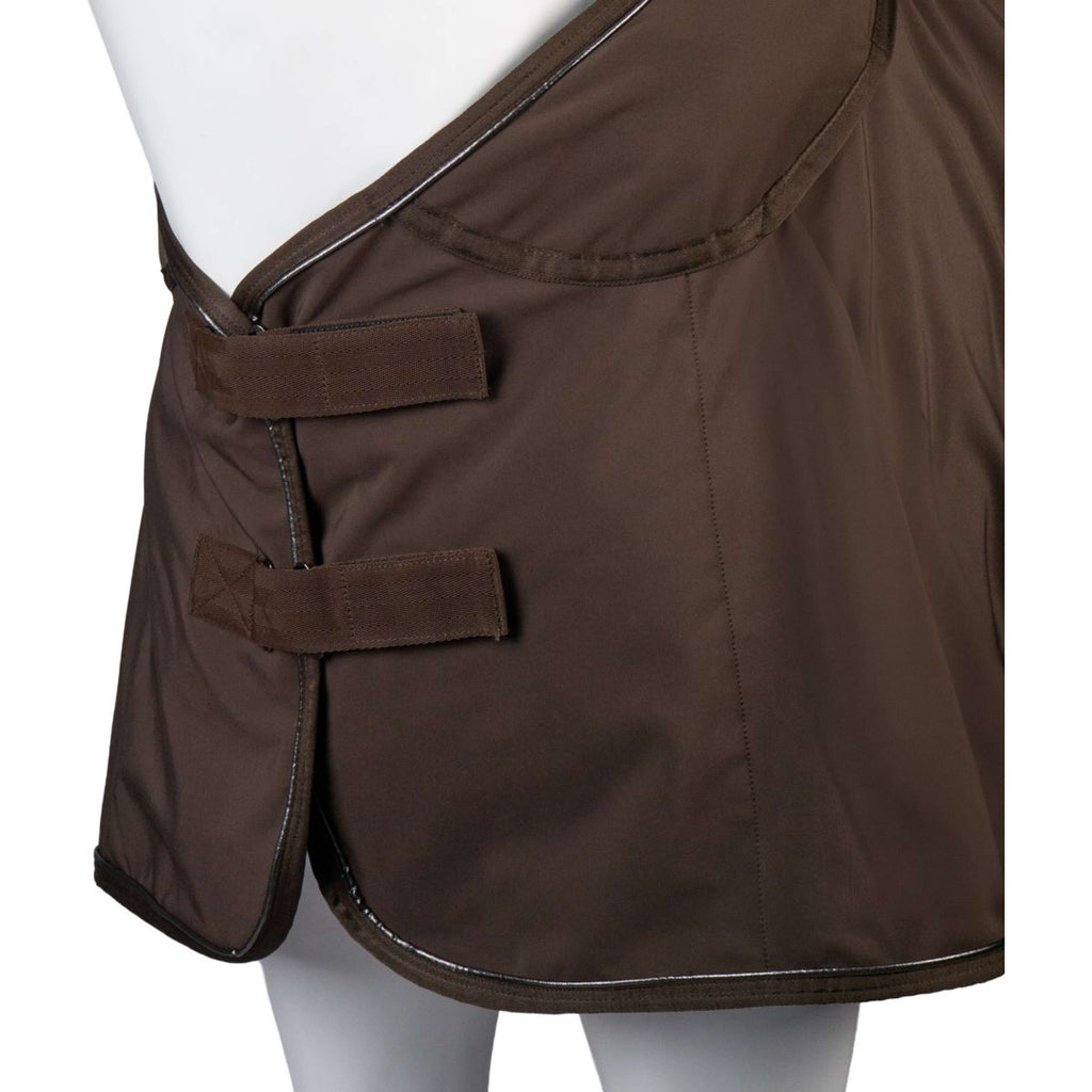 EQPRO Couverture Softshell avec Col Enroulable Chocolat