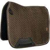 HORKA Tapis de Selle Velvet Dressage Espresso