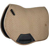 HORKA Tapis de Selle Velvet Polyvalent Mocca