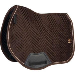 HORKA Tapis de Selle Velvet Polyvalent Chocolat foncé