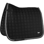 HORKA Tapis de Selle Deluxe Dressage Noir/Argent