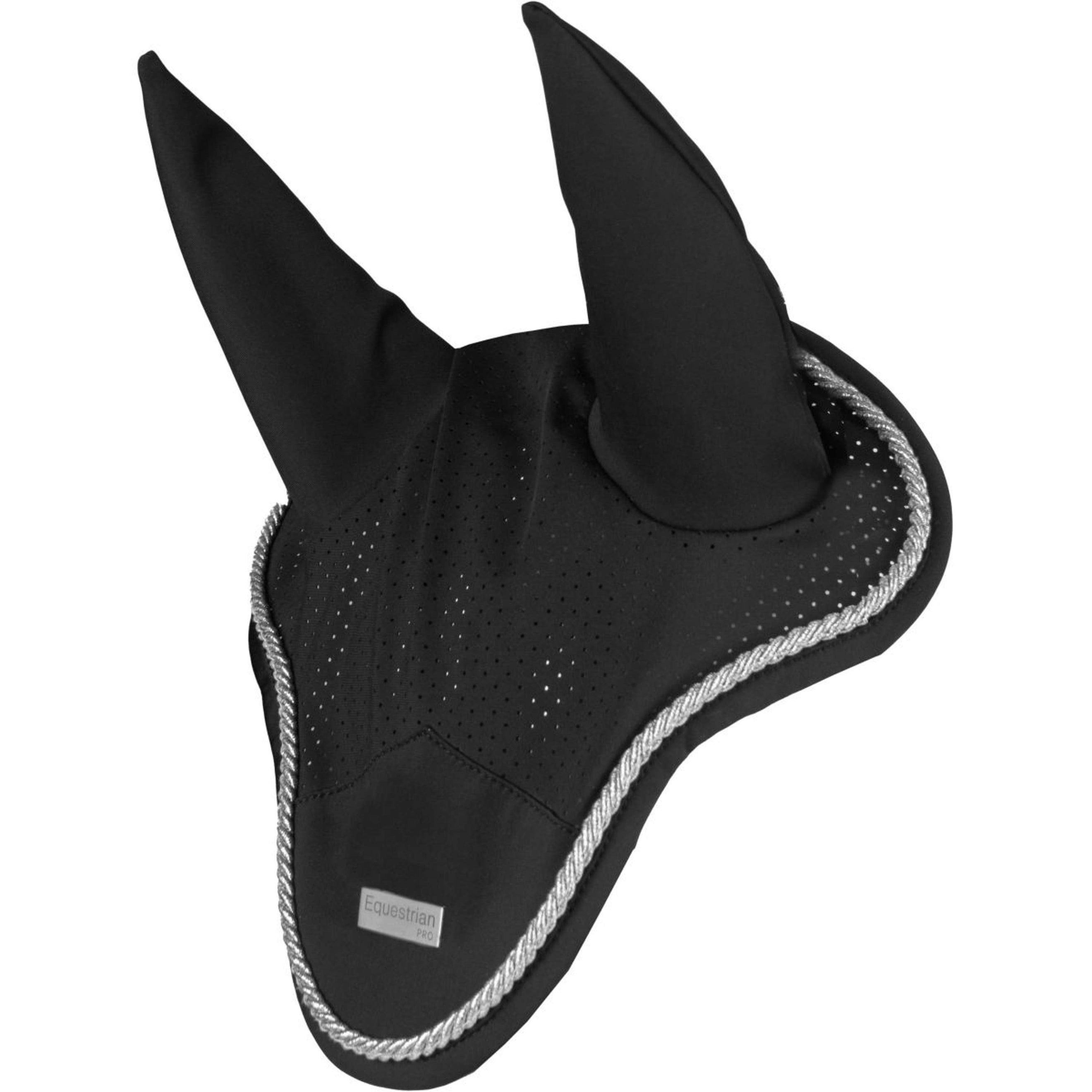 HORKA Bonnet Anti-Mouches Deluxe Noir/Argent