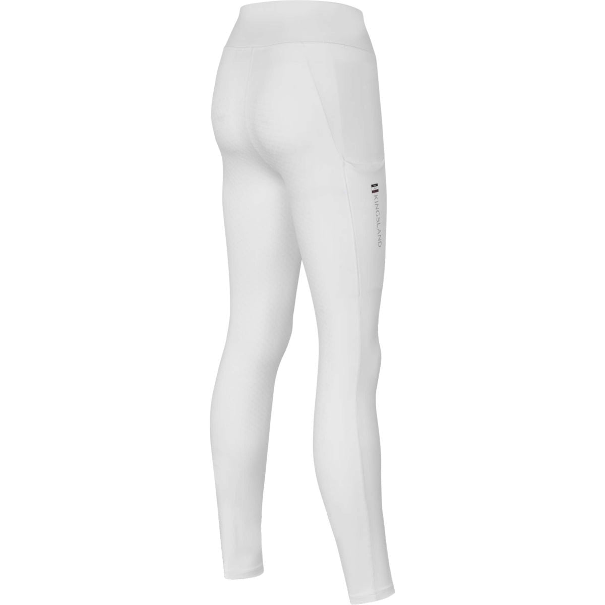 Kingsland Legging d'Équitation Classic Full Grip Blanc