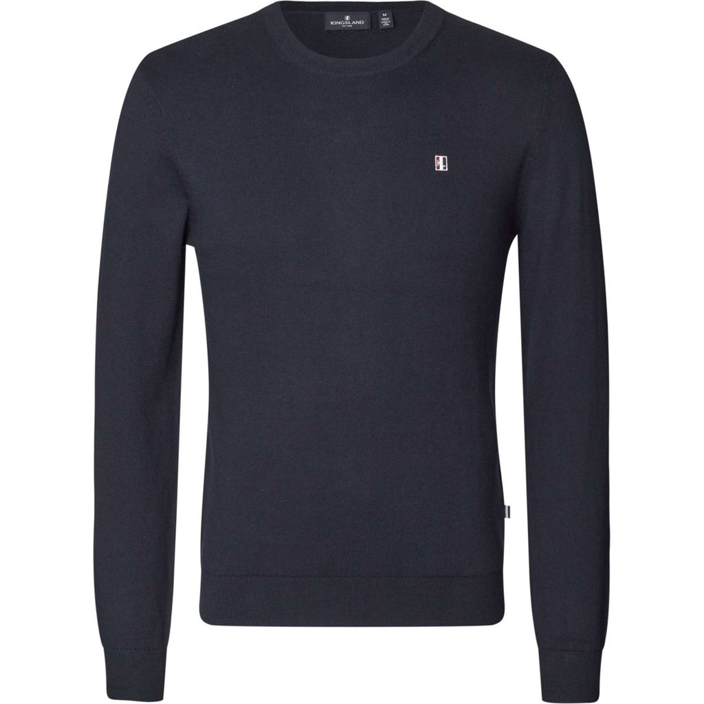 Kingsland Pullover Classic O-Neck Hommes Marin