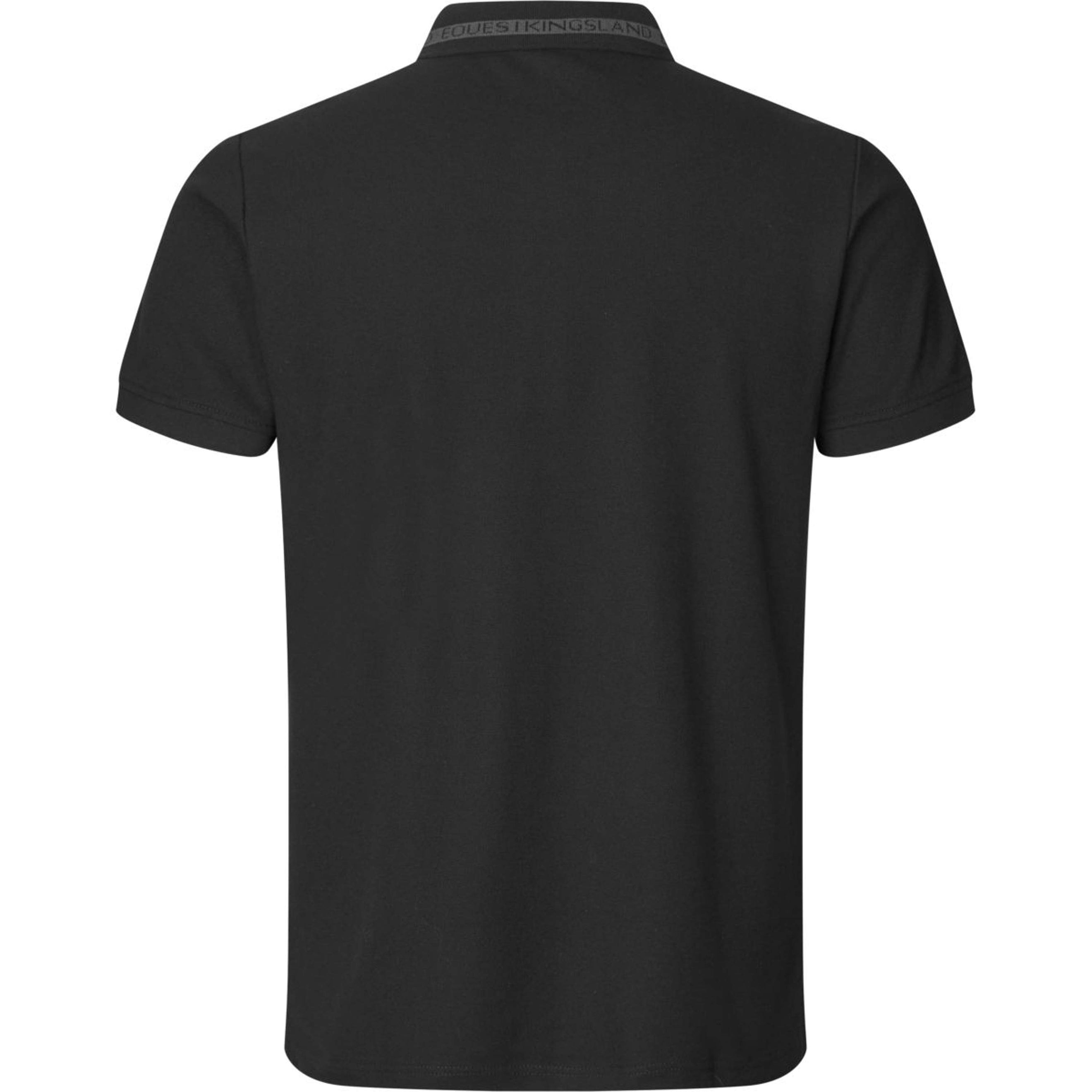 Kingsland X Eques Polo Ari Hommes Noir Kingsland X Eques Polo Ari Hommes Noir
