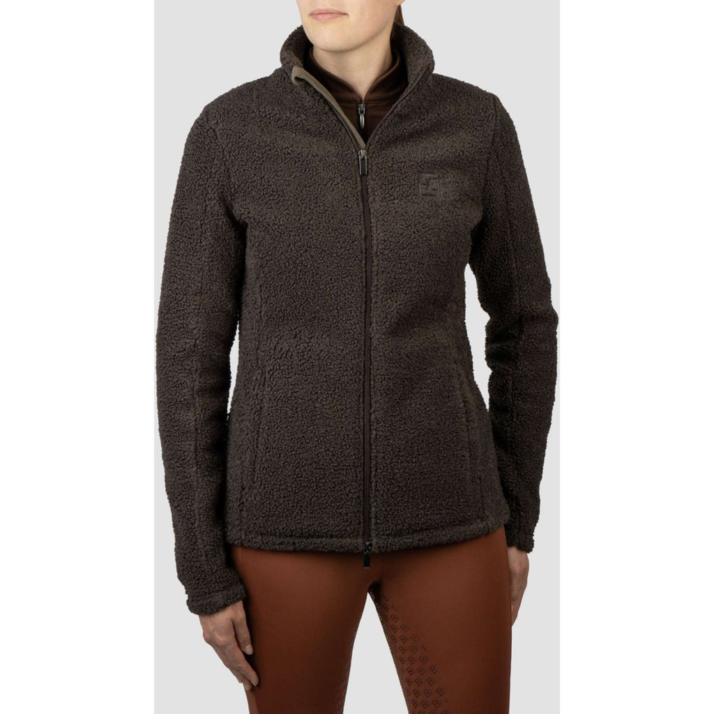 EQPRO Gilet Teddy Francesca Chocolat