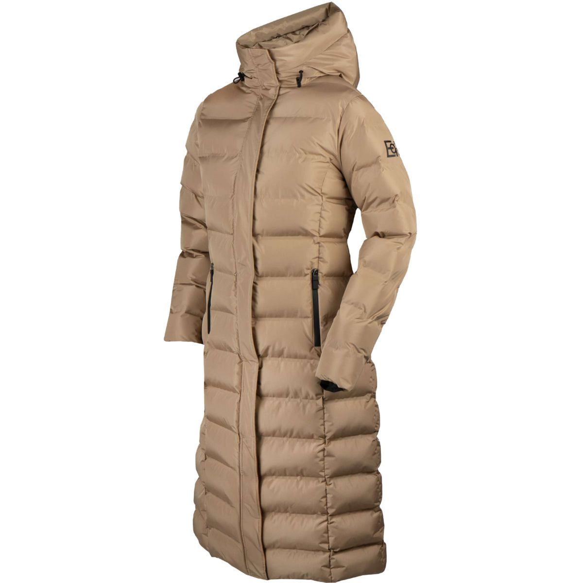HORKA Veste Longue Puffer Eloise Mocca