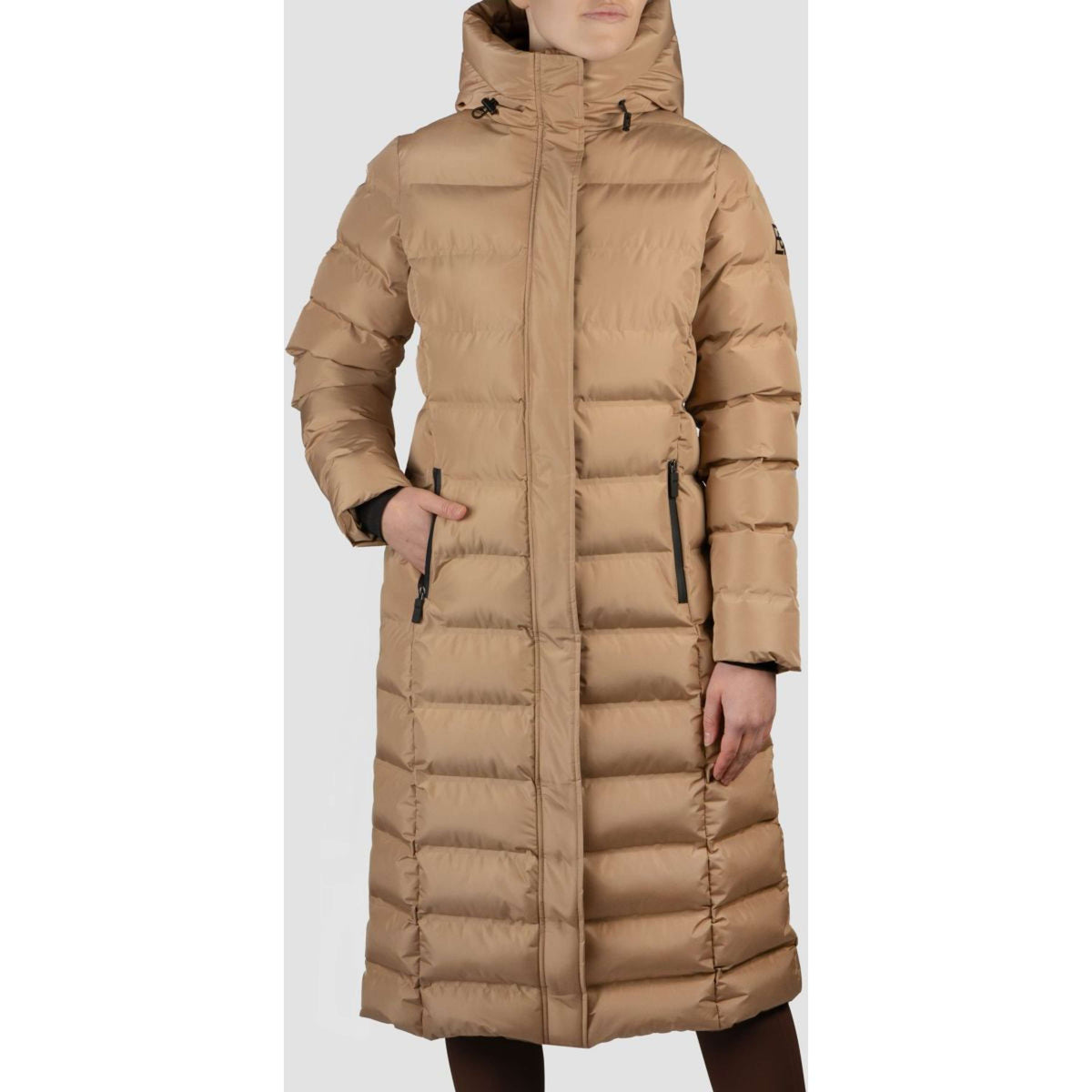 HORKA Veste Longue Puffer Eloise Mocca