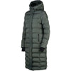 EQPRO Manteau Matelassé Long Eloise Shadow Steel