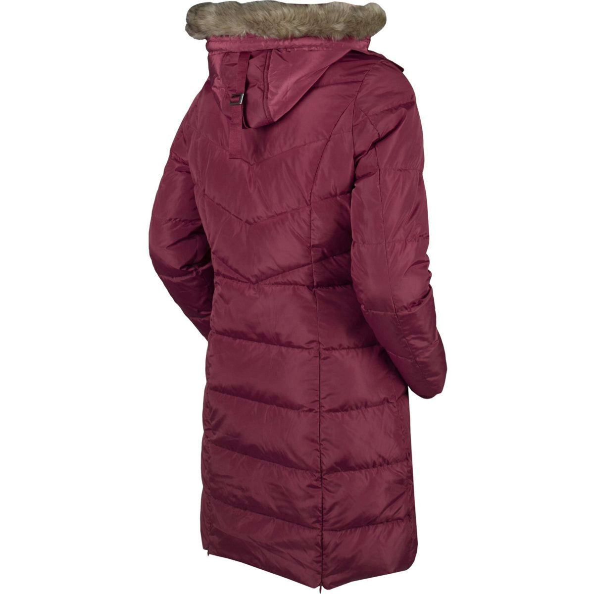 HORKA Manteau d'Hiver Glacier Bordeaux