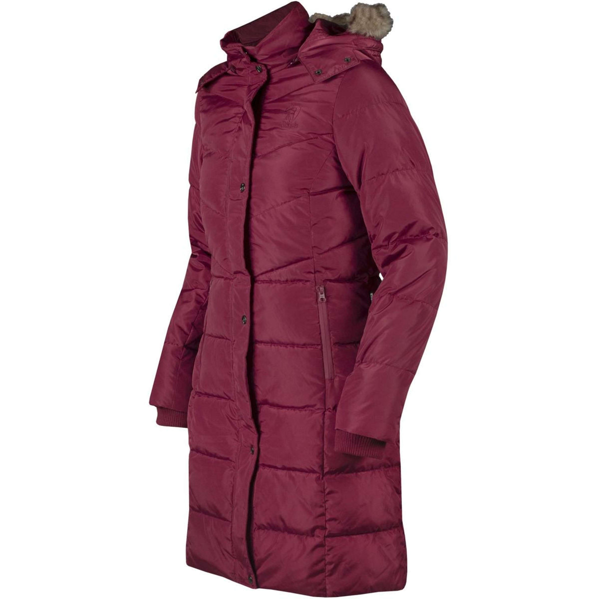 HORKA Manteau d'Hiver Glacier Bordeaux