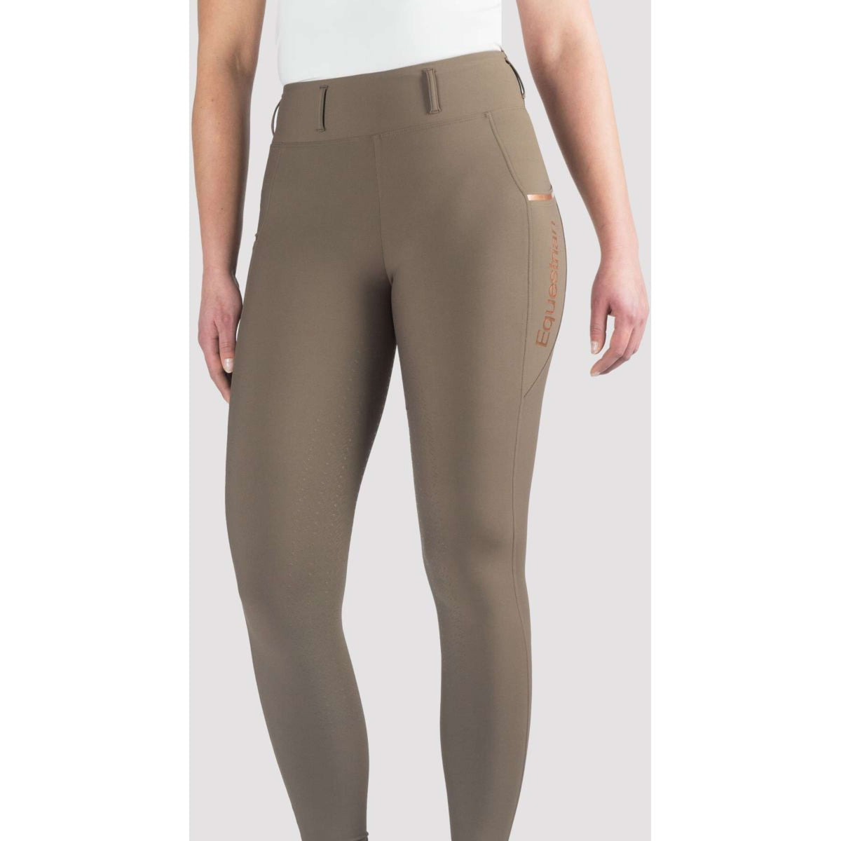 HORKA Legging d'Équitation Perfection Café-Marron