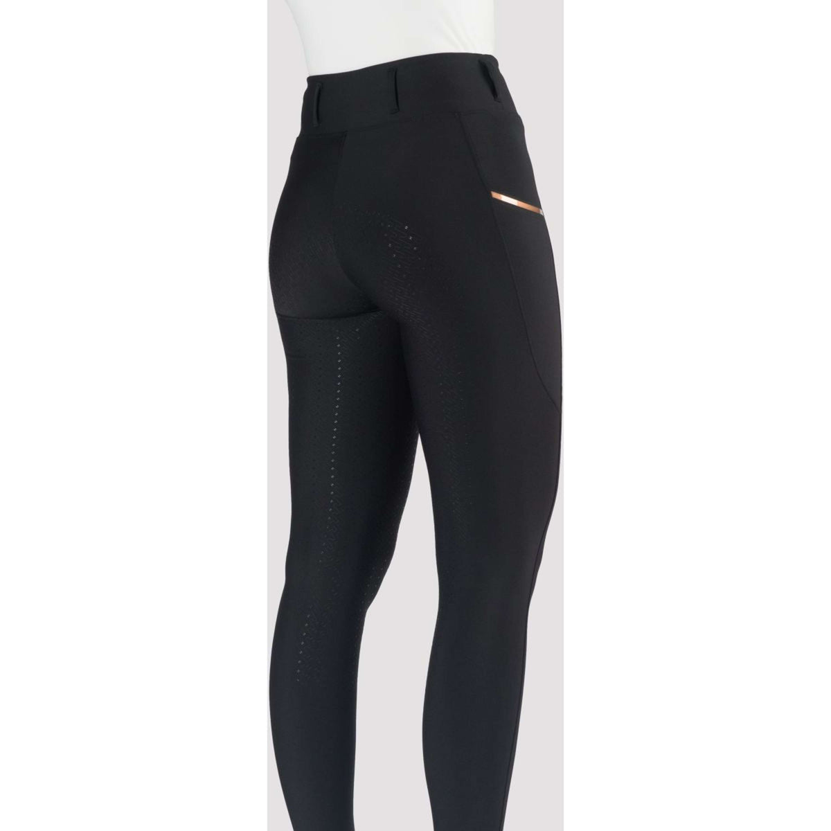 HORKA Legging d'Équitation Perfection noir/Rose