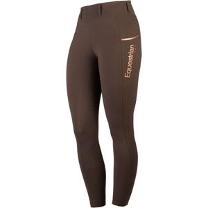 HORKA Legging d'Équitation Mindy Chocolat foncé