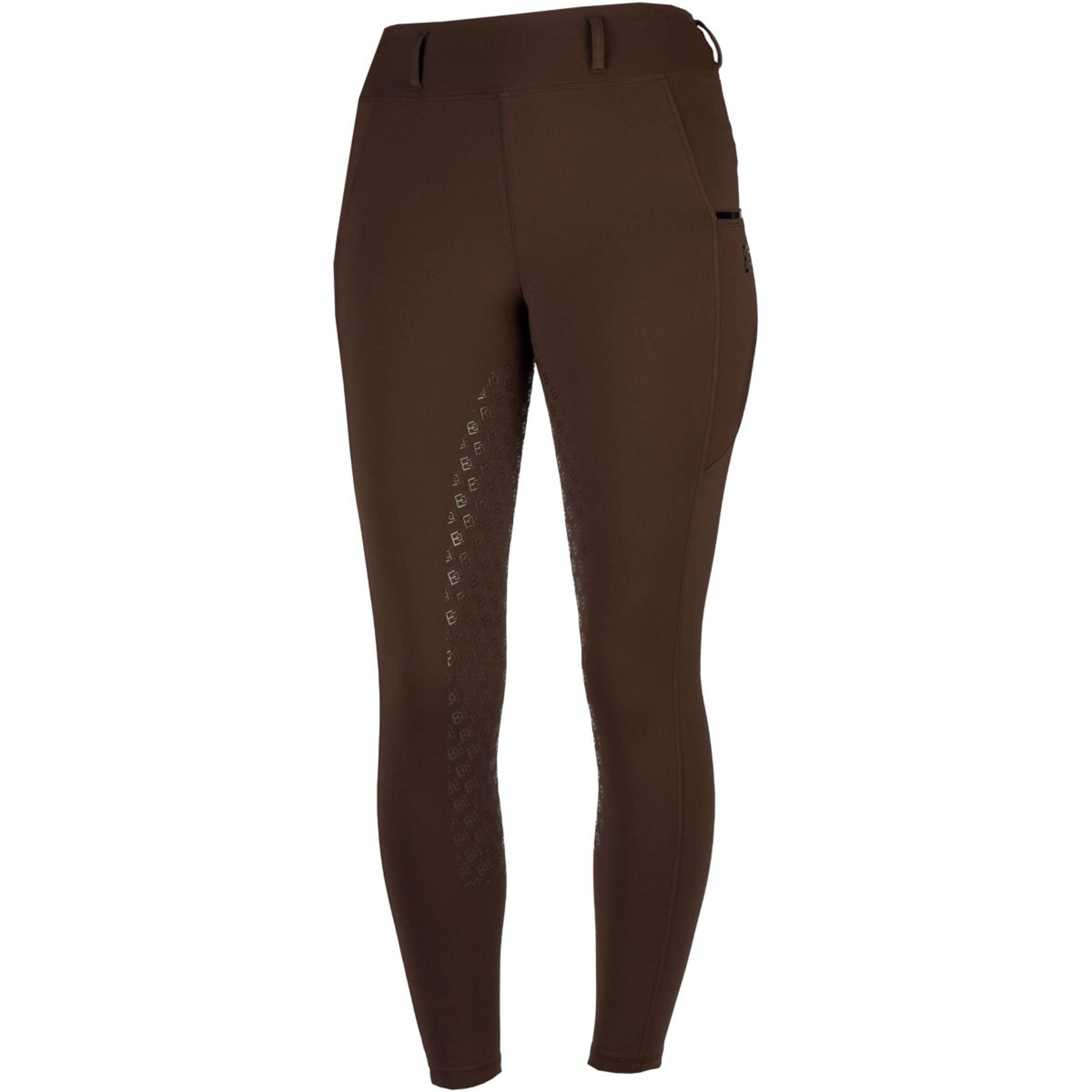 EQPRO Legging d'Équitation Mindy Full Grip Chocolat