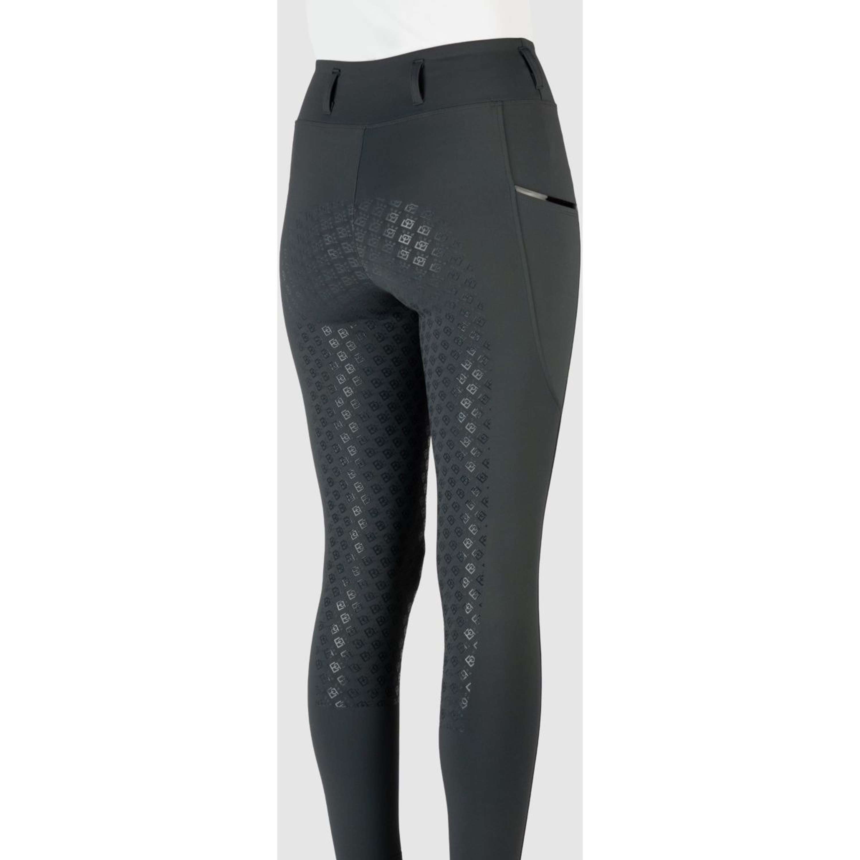 EQPRO Legging d'Équitation Mindy Full Grip Shadow Steel