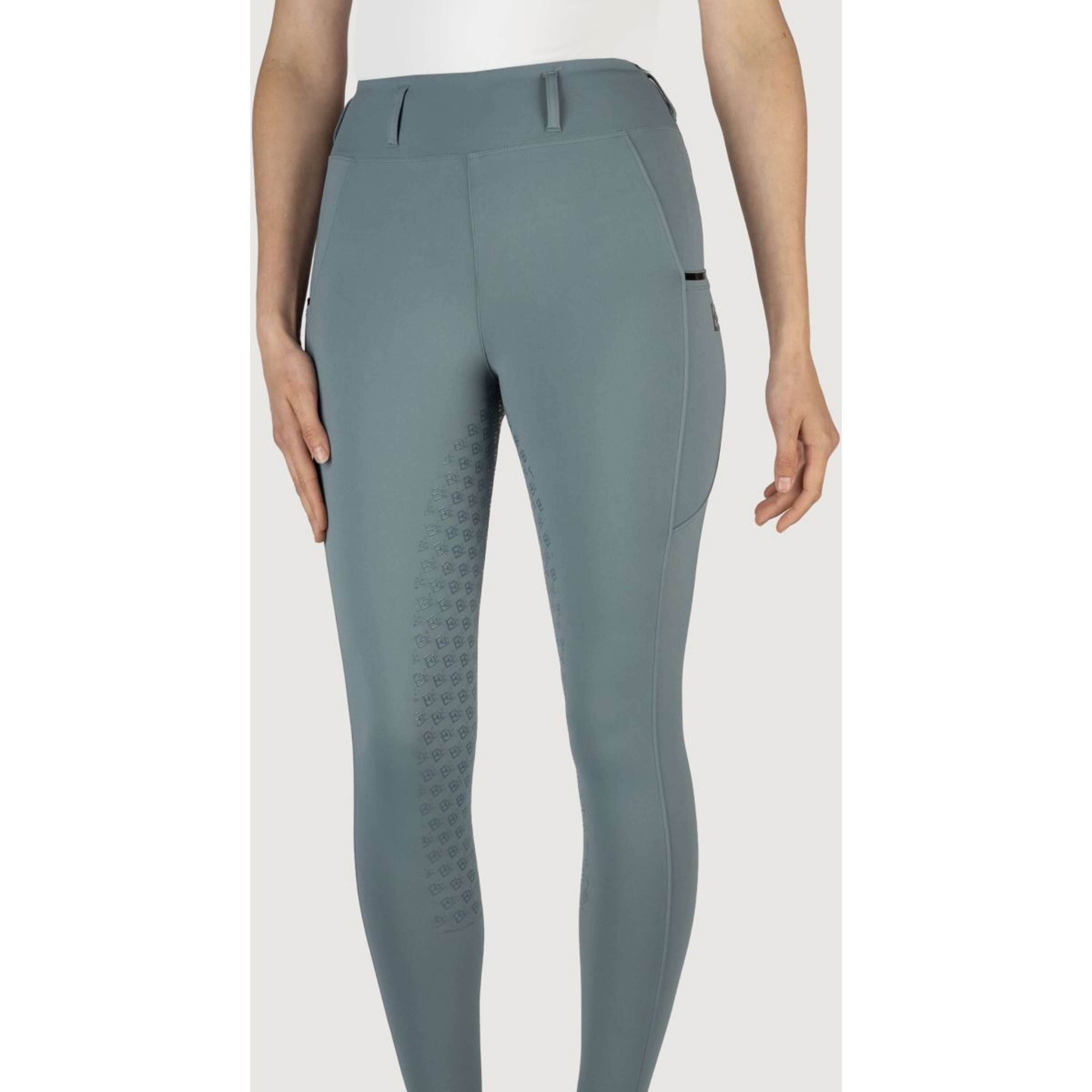 EQPRO Legging d'Équitation Mindy Full Grip Blue Mist