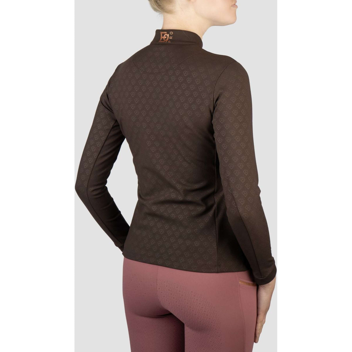 HORKA Chemise Emily Longues Manches Chocolat foncé