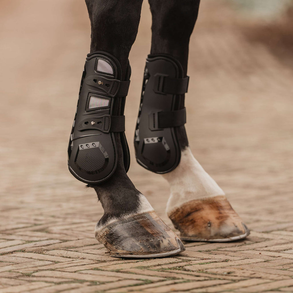 EQPRO Protèges-Tendons Carbon Look Noir
