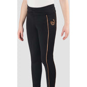 HORKA Legging d'Équitation Yuki noir/Rose