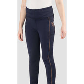 HORKA Legging d'Équitation Yuki Bleu/Rose