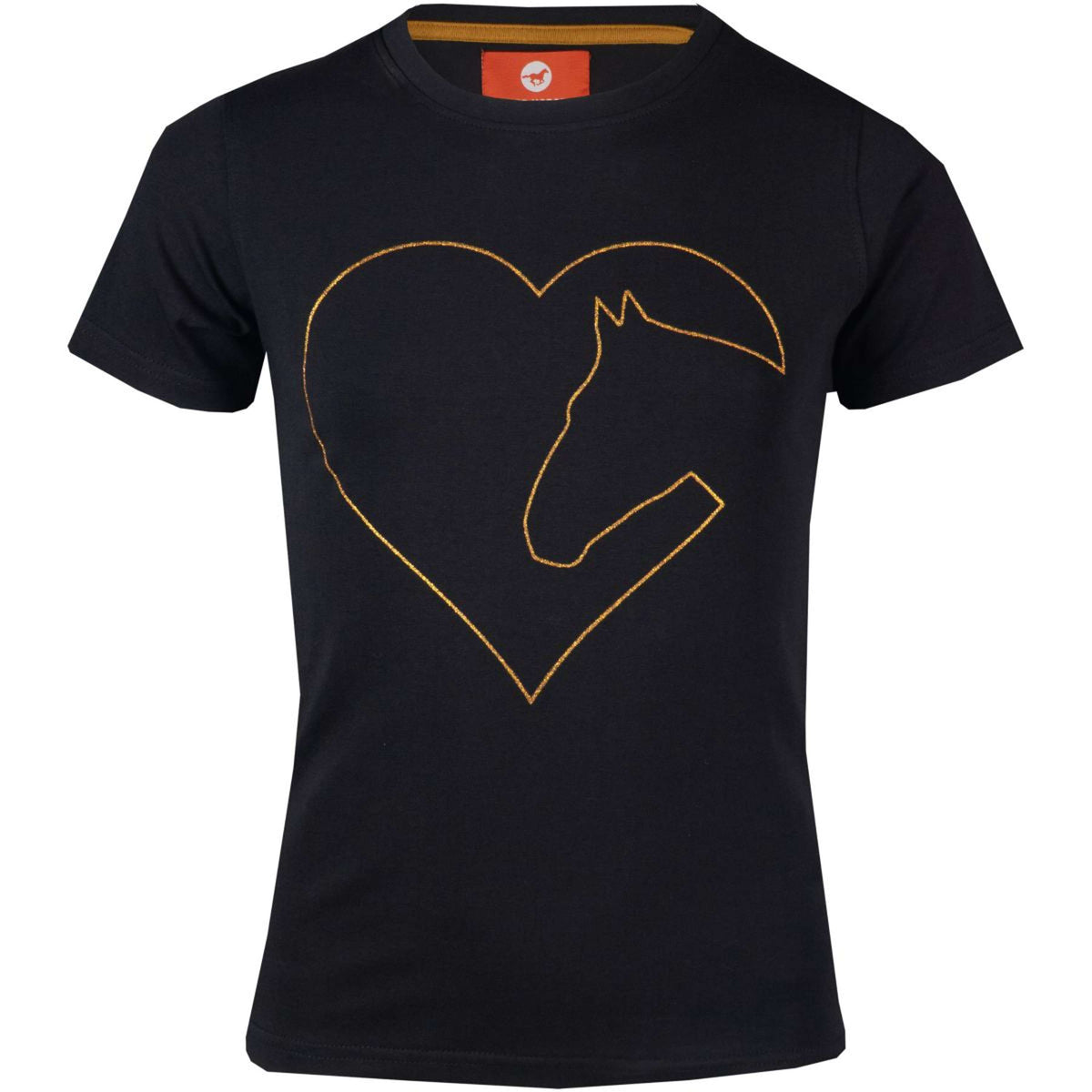 Red Horse T-Shirt Toppie Enfants noir/Rose