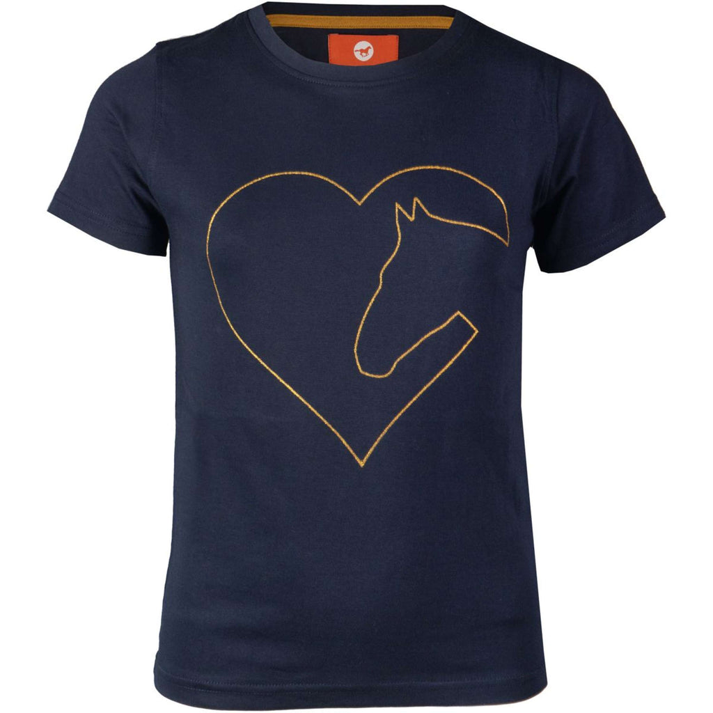 Red Horse T-Shirt Toppie Enfants Bleu/Rose