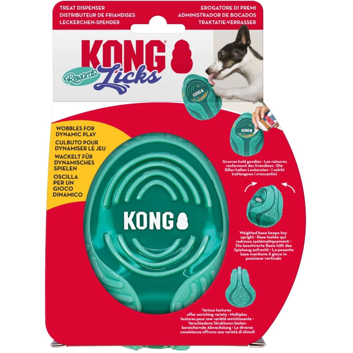 KONG Jouets pour Chien Licks Rewards