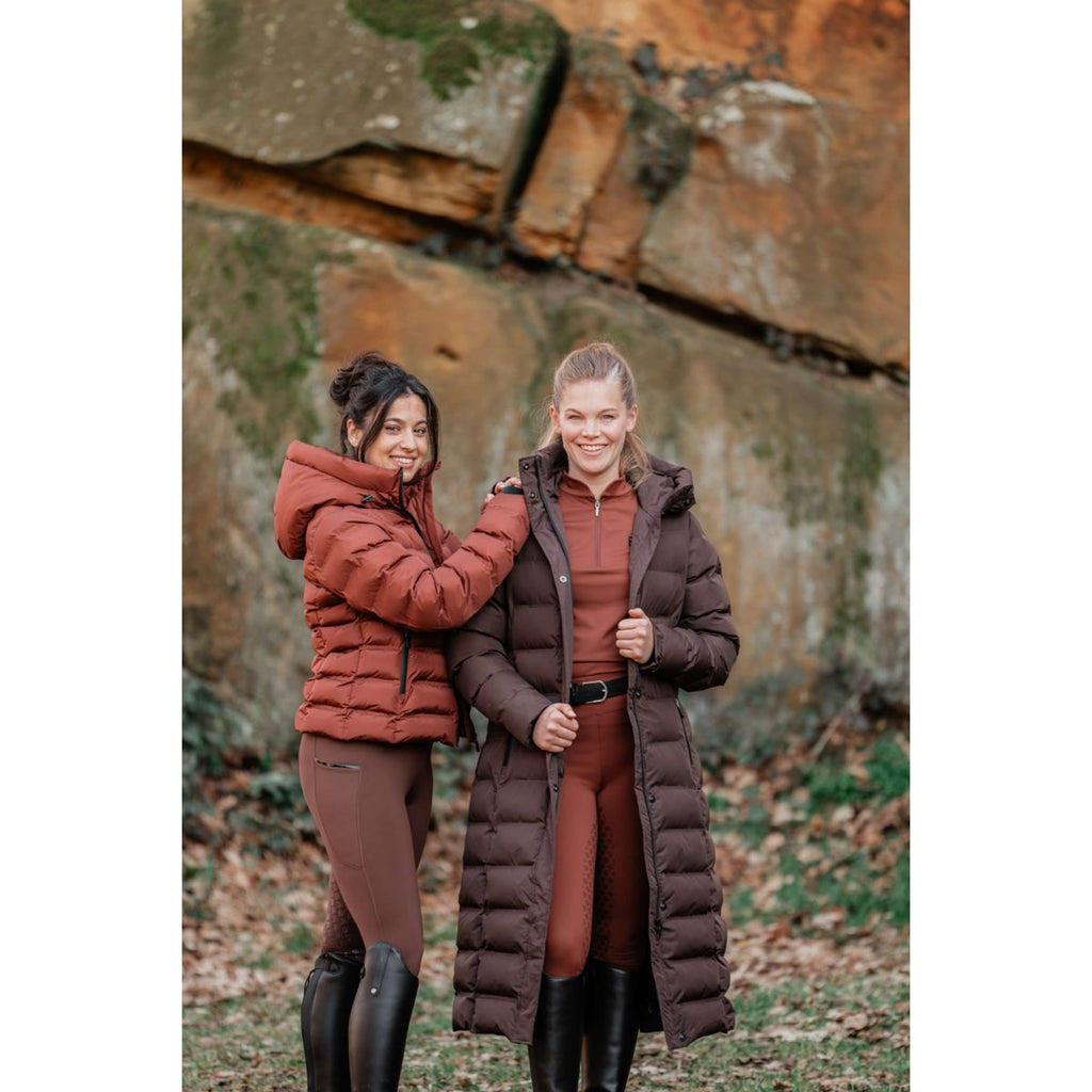 EQPRO Veste Matelassée Penelope Burnt Umber