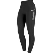 HORKA Legging d'Équitation Perfection Noir/Argent