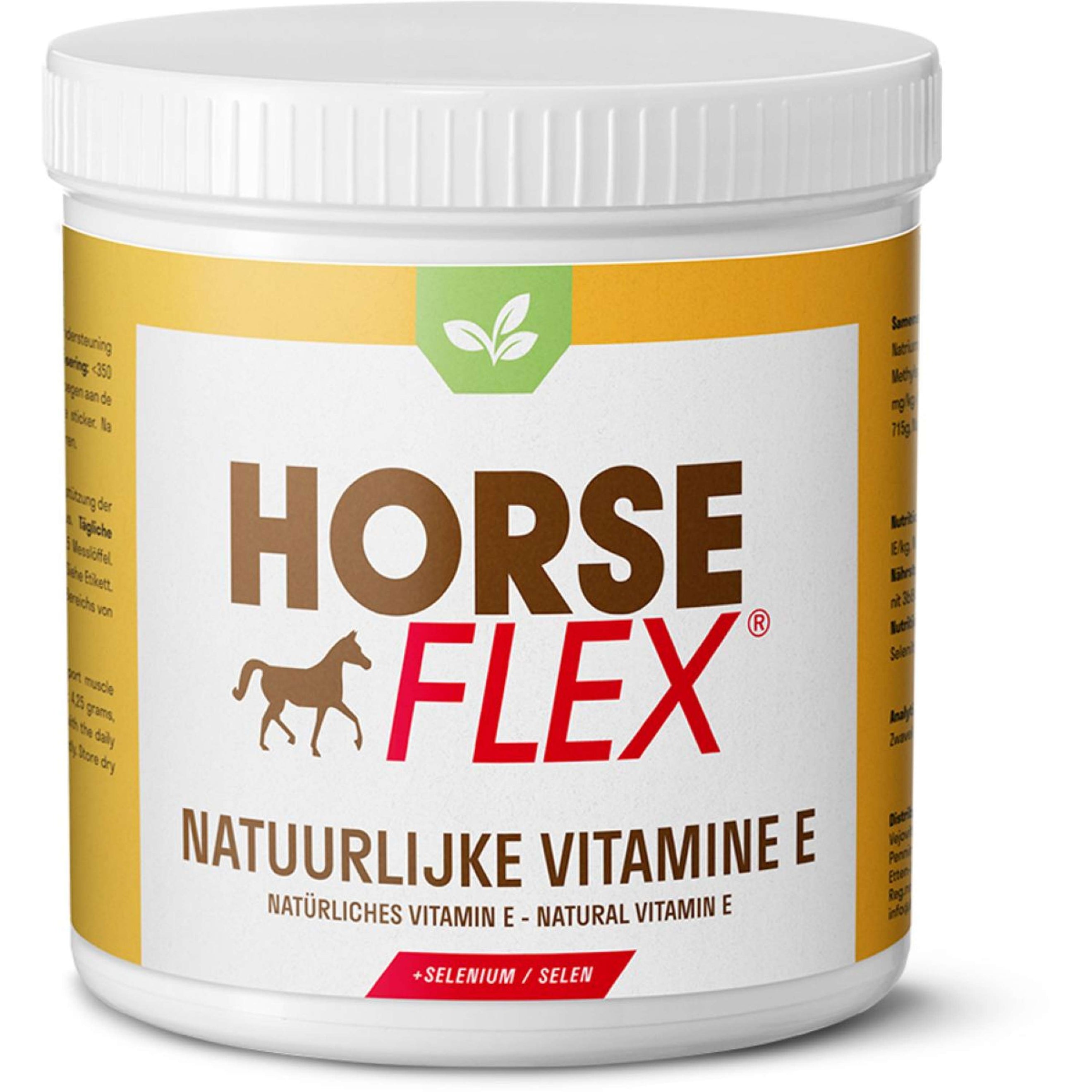 HorseFlex Vitamine E naturelle + Sélénium