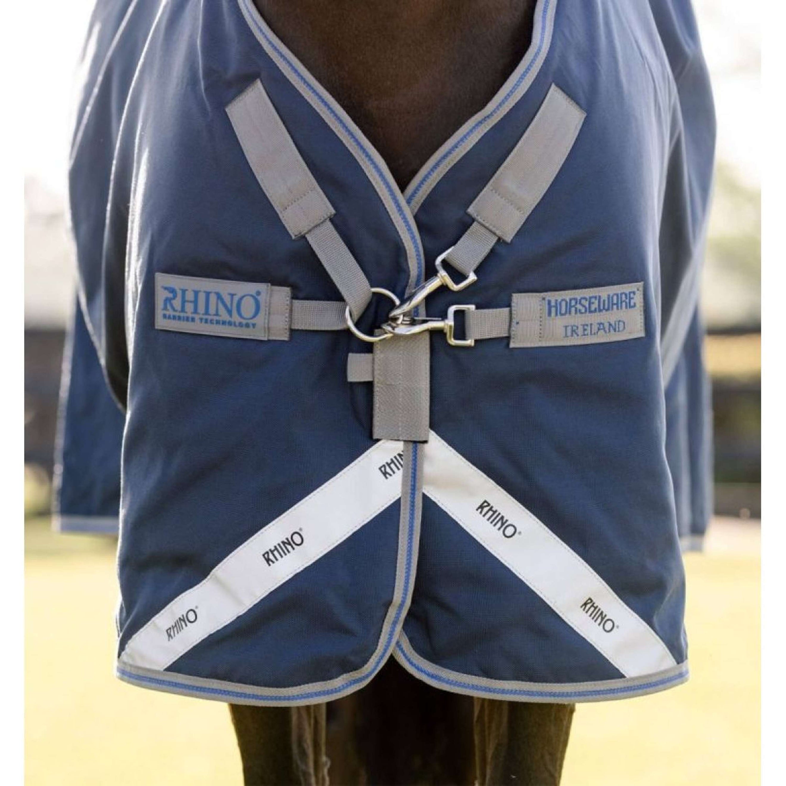 Rhino Chemise Turnout 250g Varilayer Navy/Titanium Grey/Classic Blue Rhino Chemise Turnout 250g Varilayer Navy/Titanium Grey/Classic Blue