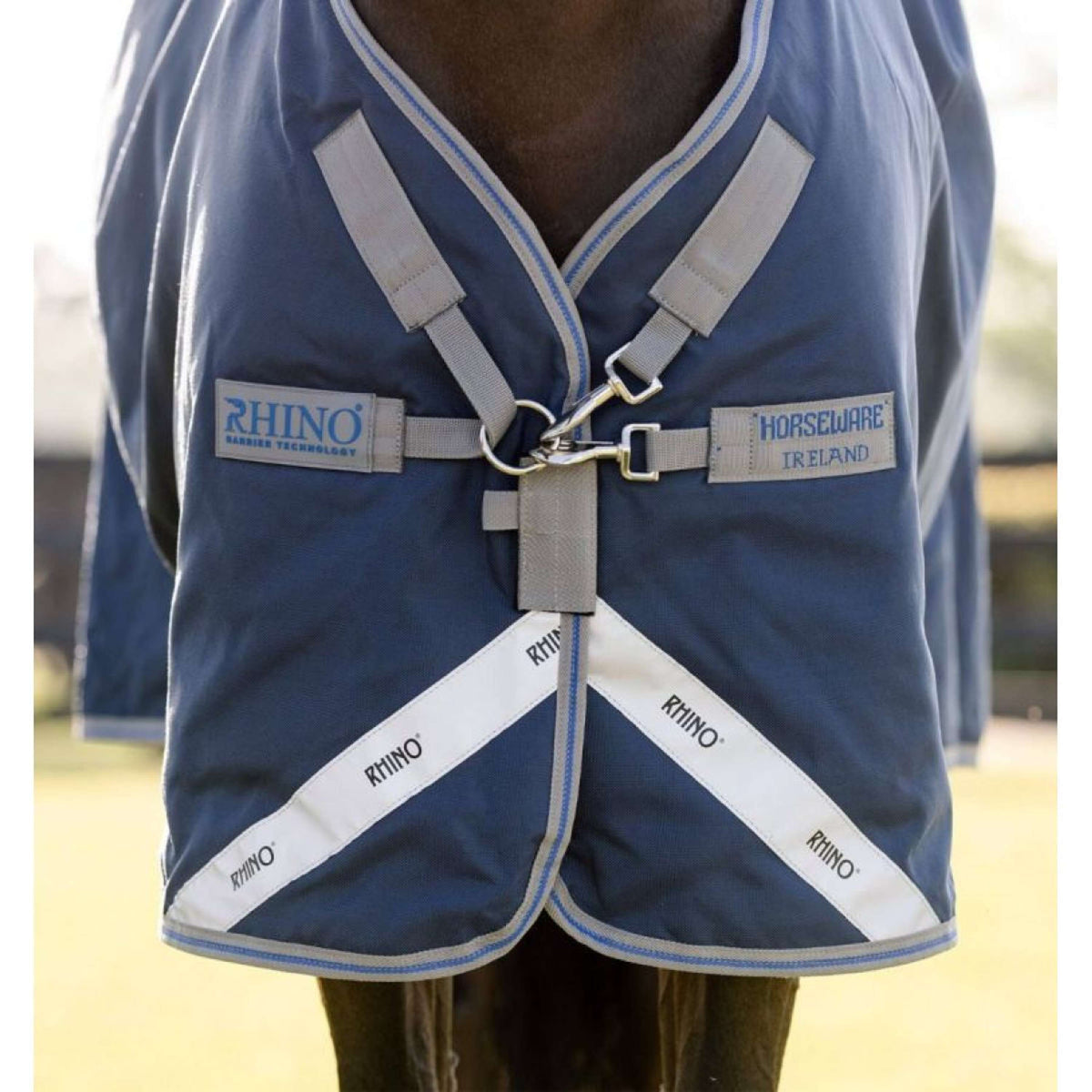 Rhino Chemise Turnout 250g Varilayer Navy/Titanium Grey/Classic Blue