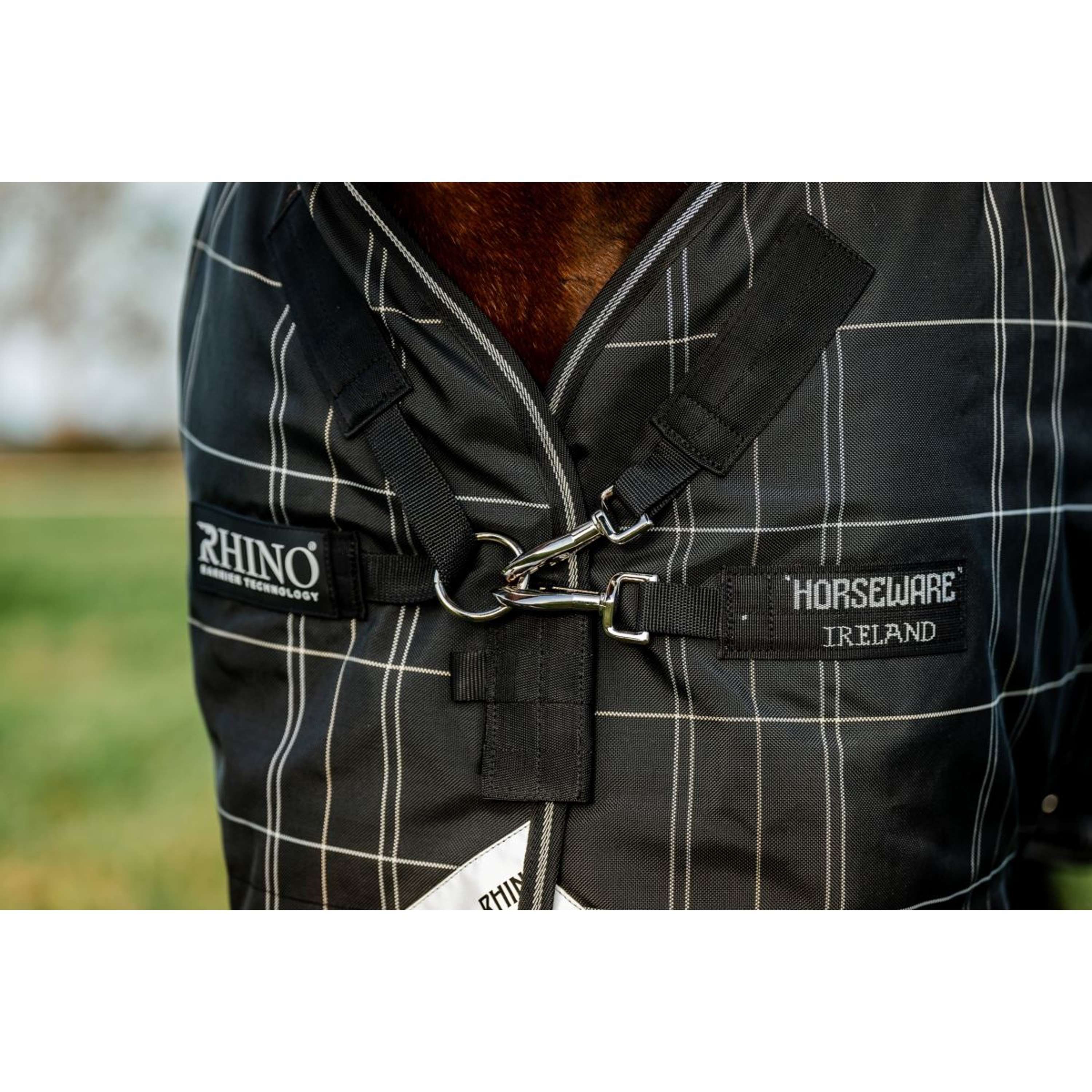 Rhino Plus Turnout Bundle 0g + 200g Black Check/Noir/Blanc