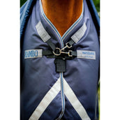 Rambo Chemise Turnout Duo Ripstop Plus Bundle 100g + 100g + 200g Navy/Thunderstorm Grey/Silver