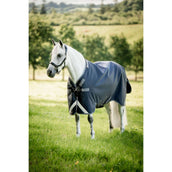 Rambo Turnout Rug 1680D Varilayer 450g Navy/Thunderstorm Grey/Silver