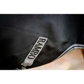 Rambo Turnout Rug 1680D Varilayer 250g Black/Thunderstorm Grey/Silver