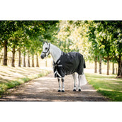 Rambo Turnout Rug 1680D Varilayer 250g Black/Thunderstorm Grey/Silver