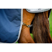 Amigo Couverture Turnout Bravo 100g Navy/Titanium Grey