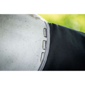 Amigo Turnout Rug 1200D 250g Black/Titanium Grey/Silver