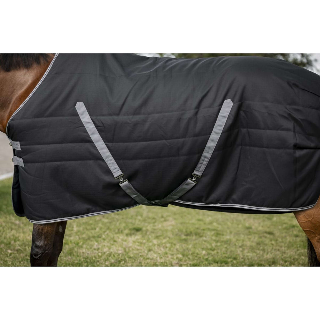 Rambo Couverture d'Écurie 100g Black/Thunderstorm Grey/Silver