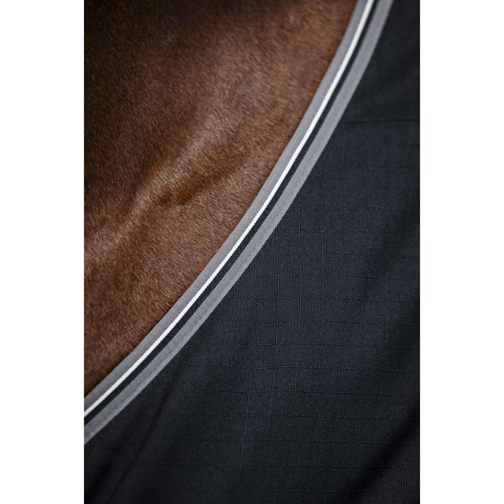 Rambo Couverture d'Écurie 100g Black/Thunderstorm Grey/Silver