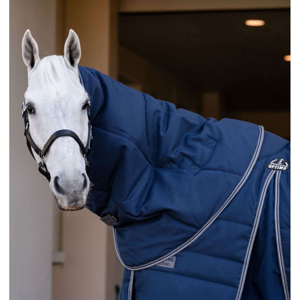 Rambo Optimo Couvre-Cou 200g Navy/Thunderstorm Grey/Silver