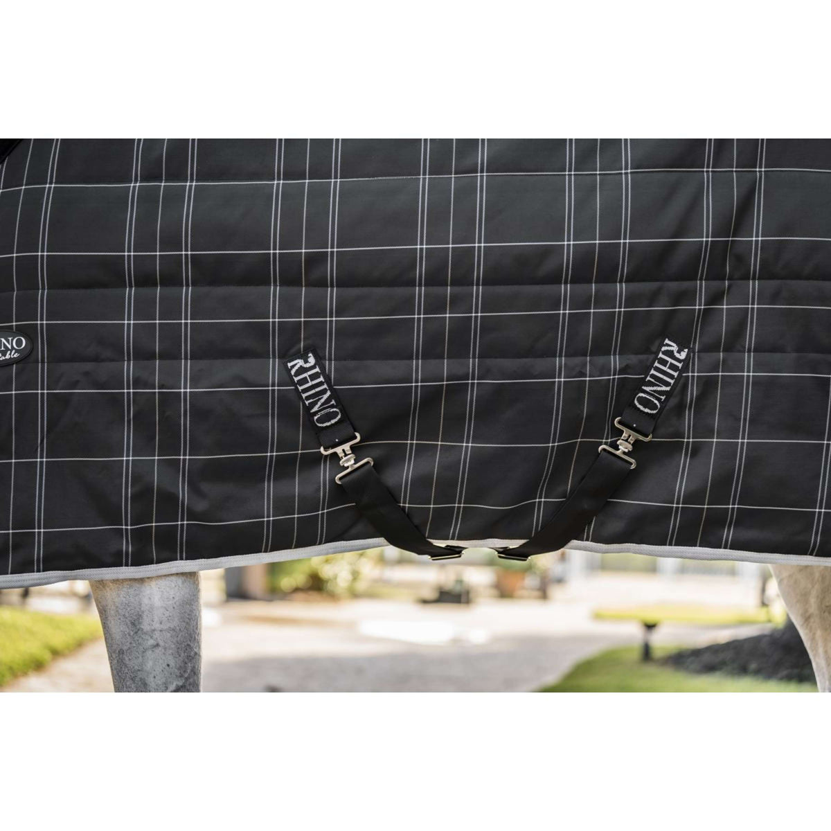 Rhino Stable 350g Varilayer Black/Grey/White Check/Gray