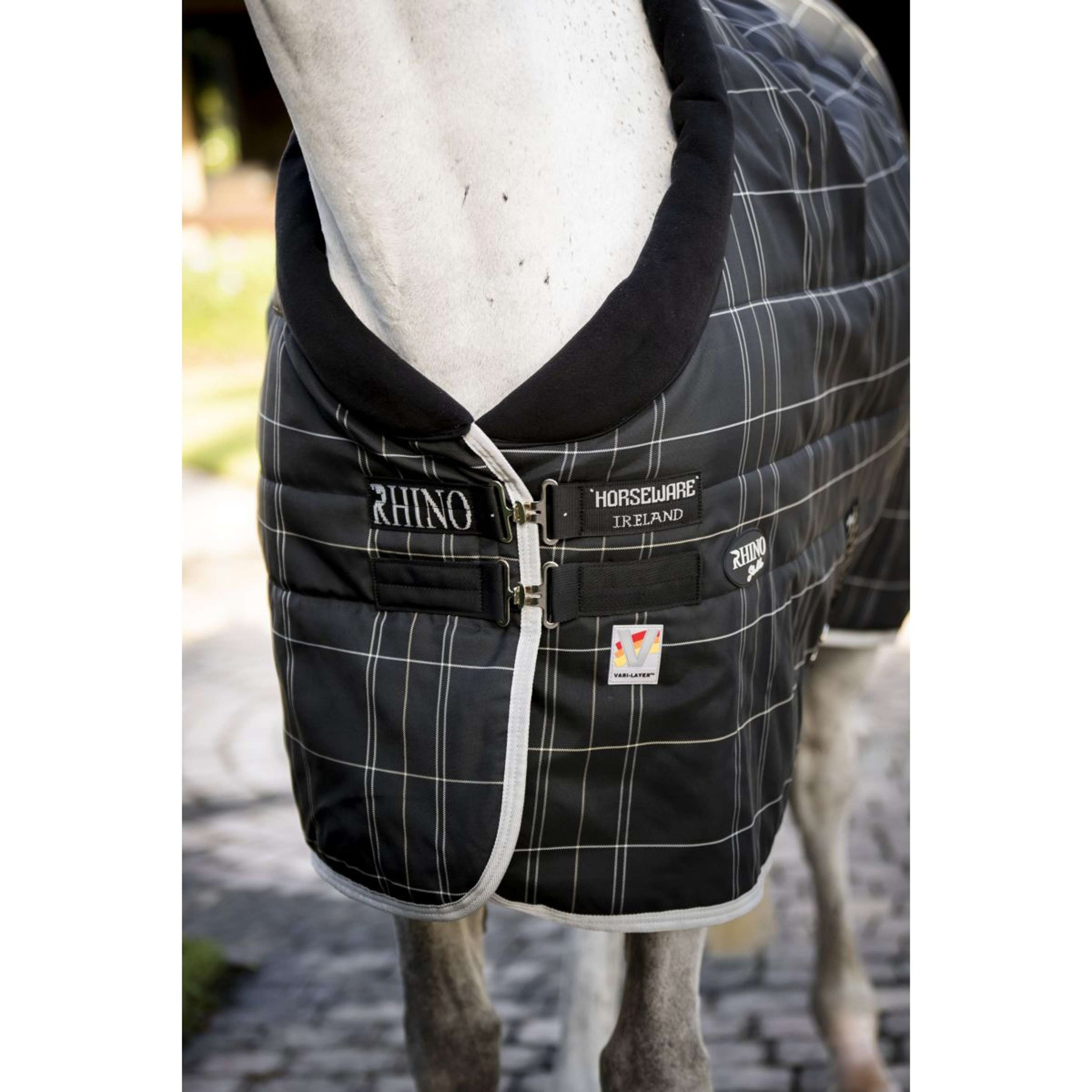 Rhino Stable 250g Varilayer Black/Grey/White Check/Gray