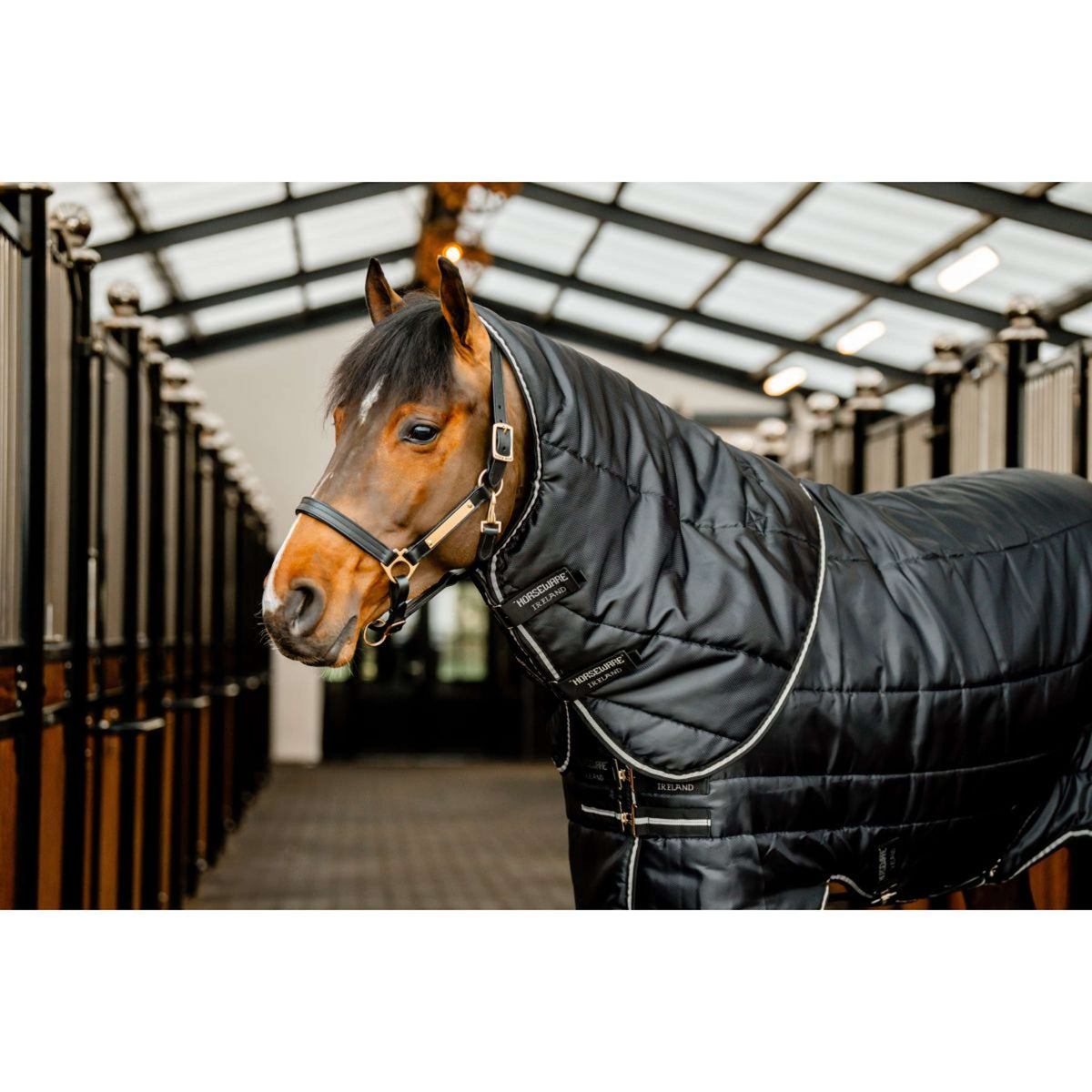 Horseware Easy-Layer Stable Halsstuk 100g Noir/Noir