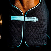 Horseware Couverture Rafraîchissante Autumn Noir/Aqua