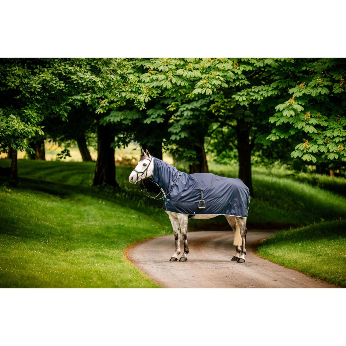 Horseware Couvre-reins Imperméable Newmarket Witney Navy