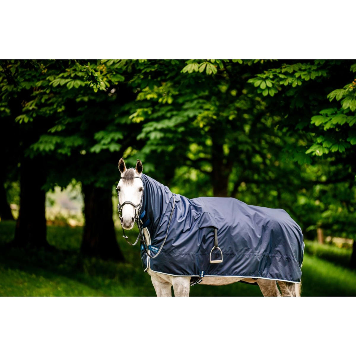 Horseware Couvre-reins Imperméable Newmarket Witney Navy